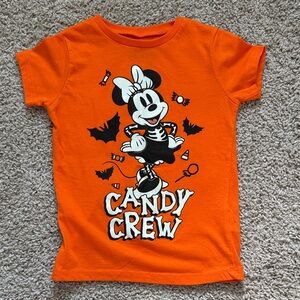 Disney Orange Minnie Mouse Candy Crew Tee